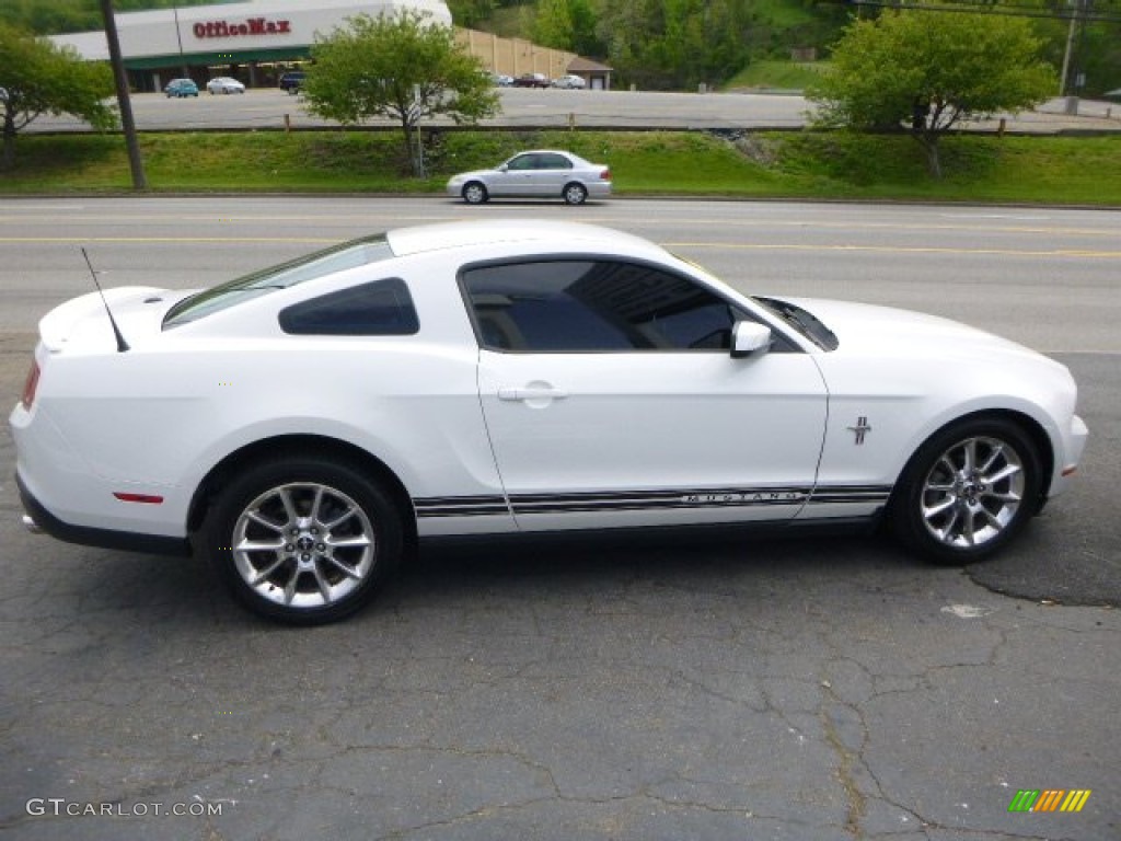 Performance White 2010 Ford Mustang V6 Premium Coupe Exterior Photo #81021624