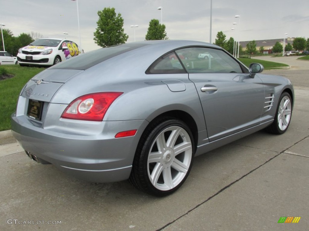 2006 Crossfire Limited Coupe - Sapphire Silver Blue Metallic / Dark Slate Gray/Medium Slate Gray photo #3