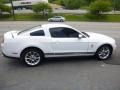 Performance White 2010 Ford Mustang V6 Premium Coupe Exterior
