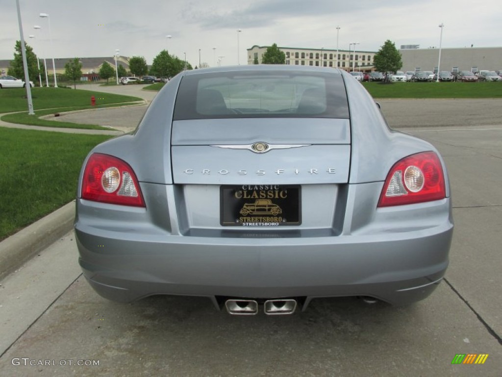 2006 Crossfire Limited Coupe - Sapphire Silver Blue Metallic / Dark Slate Gray/Medium Slate Gray photo #4