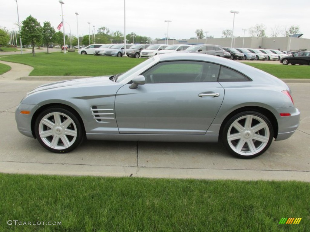 2006 Crossfire Limited Coupe - Sapphire Silver Blue Metallic / Dark Slate Gray/Medium Slate Gray photo #6