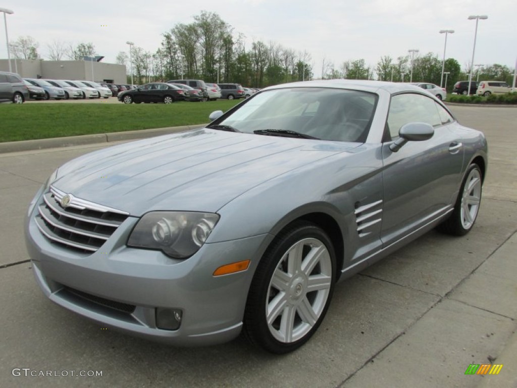 2006 Crossfire Limited Coupe - Sapphire Silver Blue Metallic / Dark Slate Gray/Medium Slate Gray photo #7