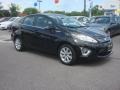 2012 Black Ford Fiesta SEL Sedan  photo #7