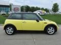 2006 Liquid Yellow Mini Cooper Hardtop  photo #2