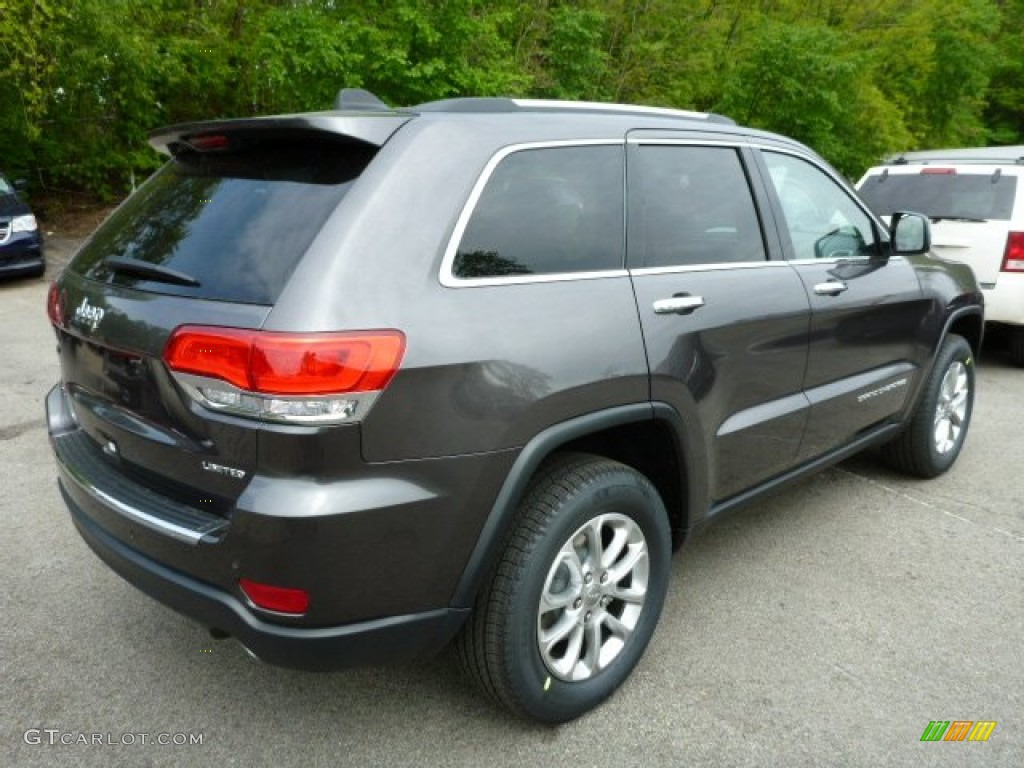 2014 Grand Cherokee Limited 4x4 - Granite Crystal Metallic / New Zealand Black/Light Frost photo #5