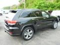 2014 Brilliant Black Crystal Pearl Jeep Grand Cherokee Overland 4x4  photo #5