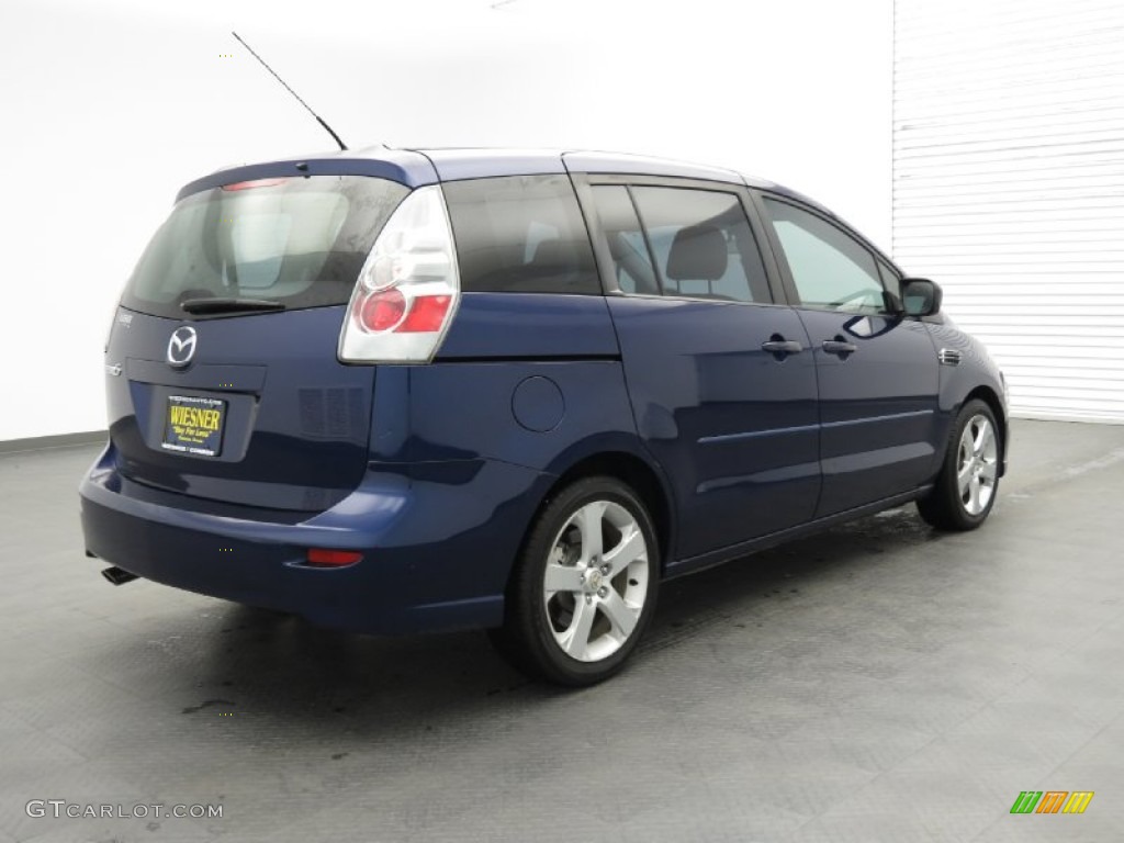 2006 MAZDA5 Sport - Strato Blue Mica / Black photo #3