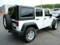 2013 Bright White Jeep Wrangler Unlimited Sport S 4x4  photo #5