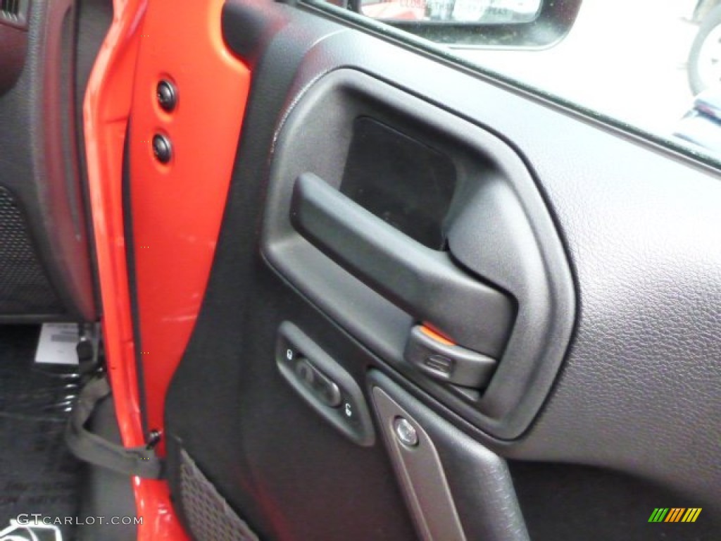 2013 Wrangler Unlimited Sport 4x4 - Rock Lobster Red / Black photo #3