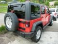 2013 Rock Lobster Red Jeep Wrangler Unlimited Sport 4x4  photo #6