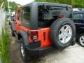 2013 Rock Lobster Red Jeep Wrangler Unlimited Sport 4x4  photo #7
