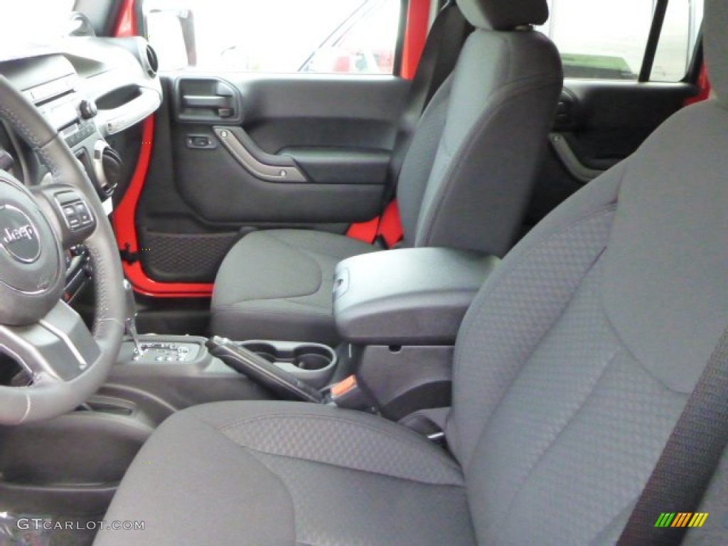 2013 Wrangler Unlimited Sport 4x4 - Rock Lobster Red / Black photo #10