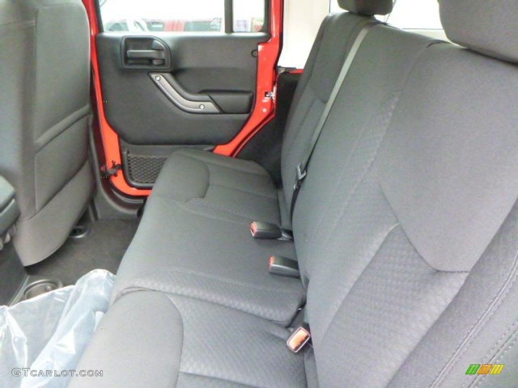 2013 Wrangler Unlimited Sport 4x4 - Rock Lobster Red / Black photo #12