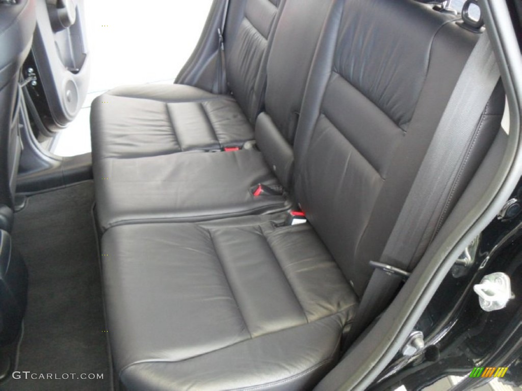 2011 CR-V EX-L 4WD - Crystal Black Pearl / Black photo #12