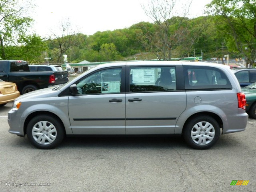 2013 Grand Caravan American Value Package - Billet Silver Metallic / Black/Light Graystone photo #2