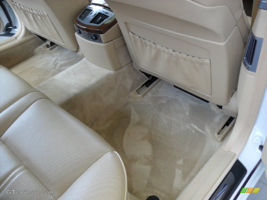 2003 7 Series 745Li Sedan - Alpine White / Dark Beige/Beige III photo #15