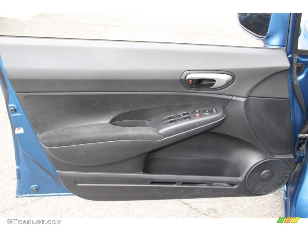 2010 Civic LX-S Sedan - Atomic Blue Metallic / Gray photo #6