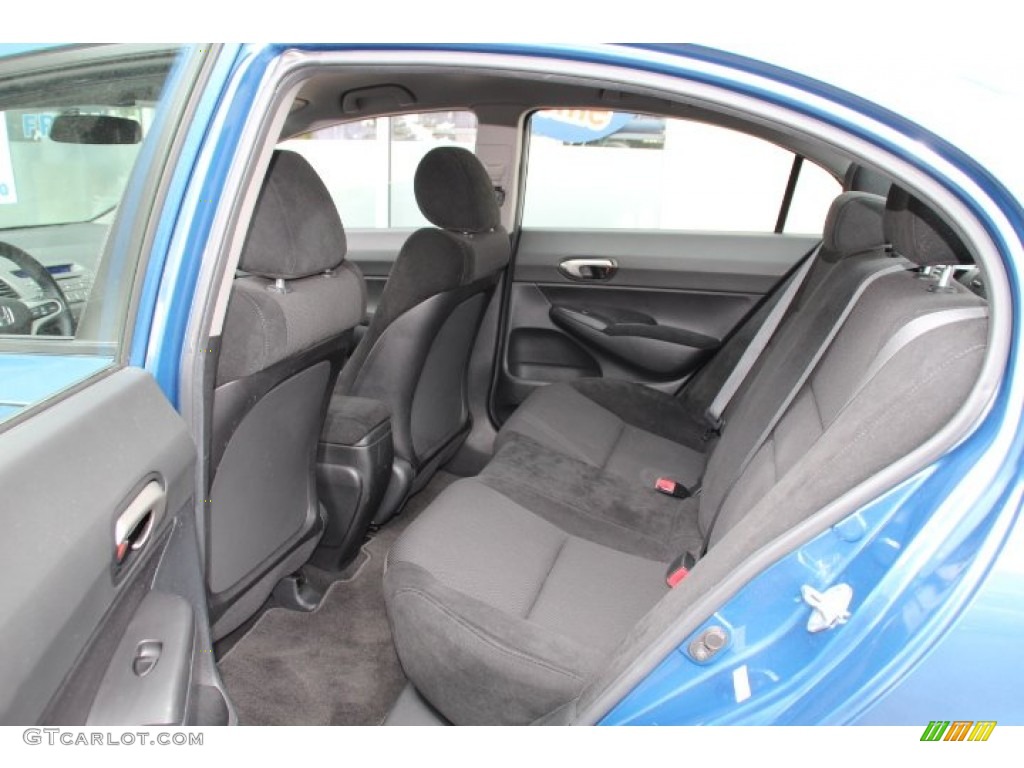 2010 Civic LX-S Sedan - Atomic Blue Metallic / Gray photo #9