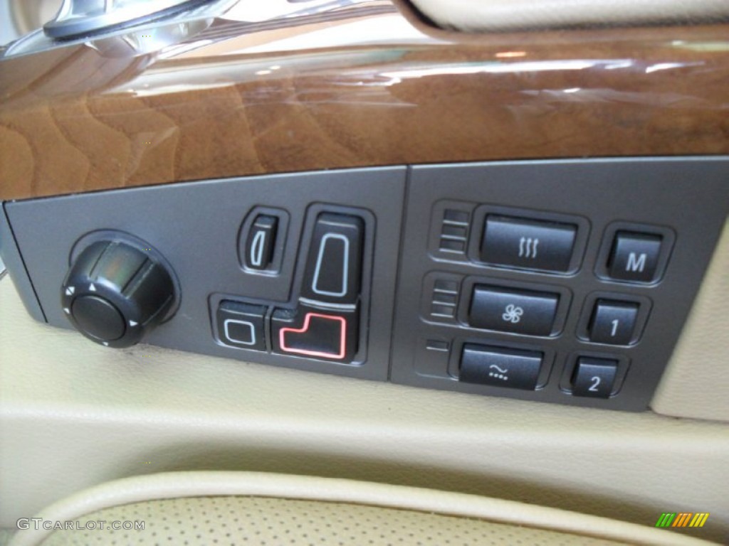 2003 7 Series 745Li Sedan - Alpine White / Dark Beige/Beige III photo #25