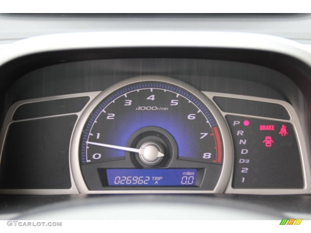 2010 Civic LX-S Sedan - Atomic Blue Metallic / Gray photo #14
