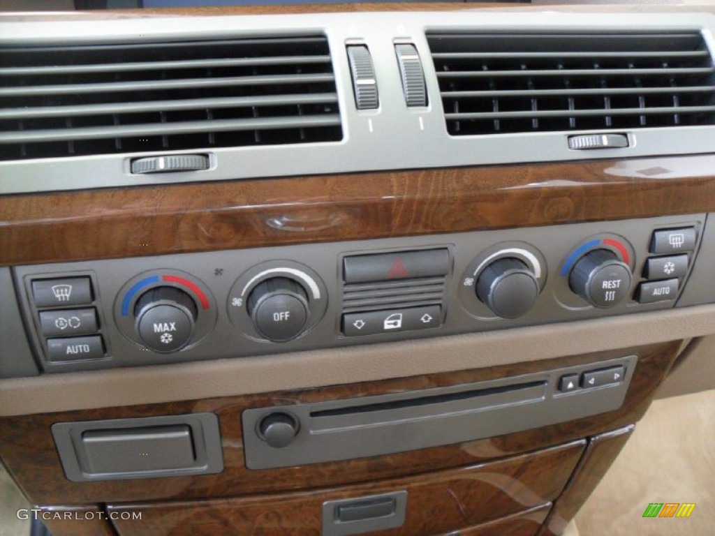 2003 7 Series 745Li Sedan - Alpine White / Dark Beige/Beige III photo #30