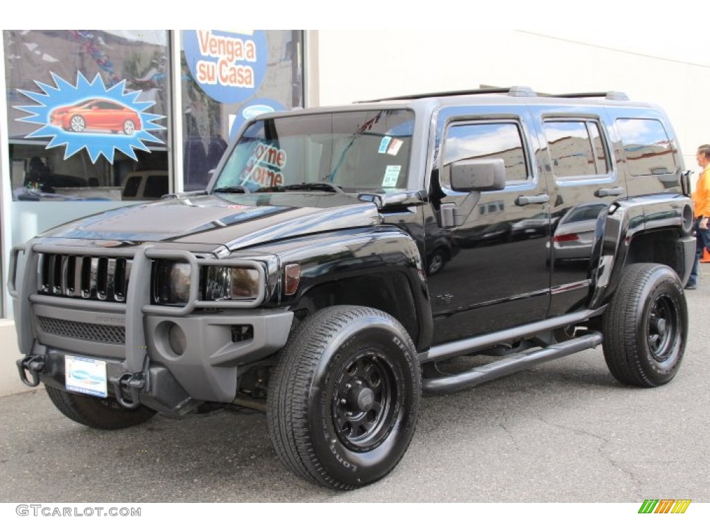 Black Hummer H3