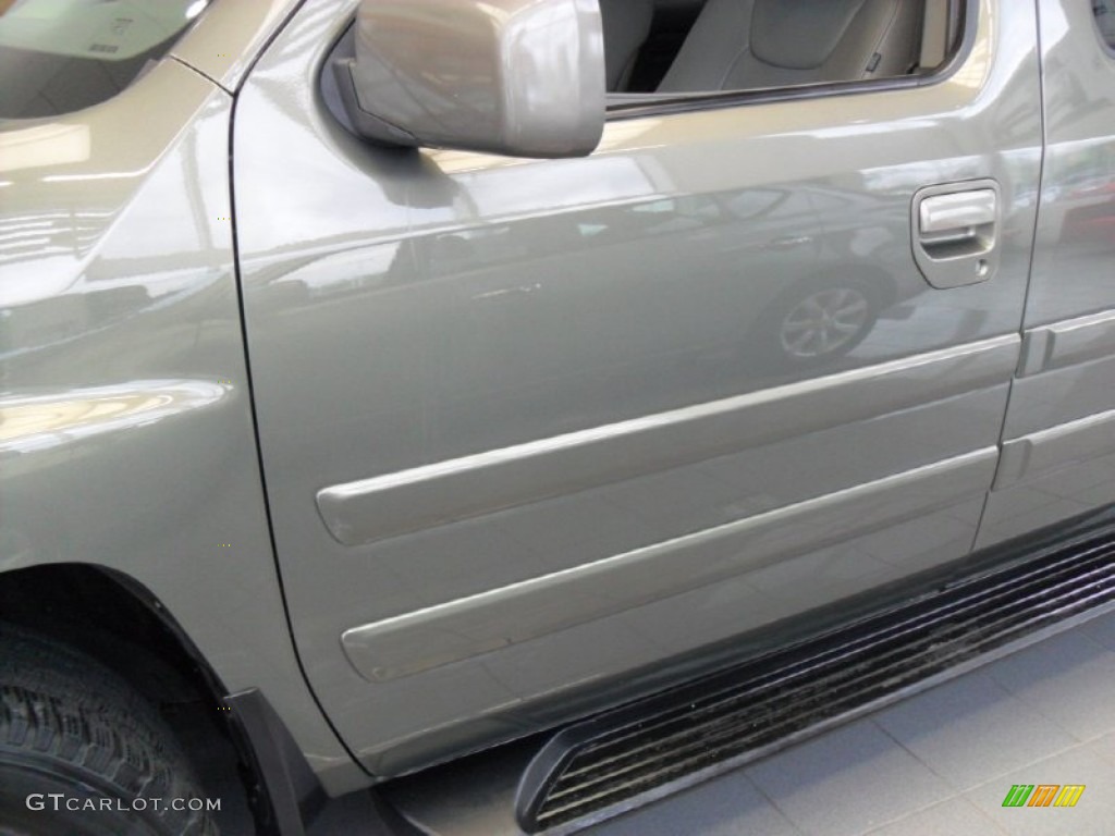 2007 Ridgeline RTL - Aberdeen Green Metallic / Gray photo #9