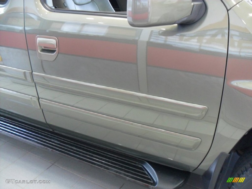 2007 Ridgeline RTL - Aberdeen Green Metallic / Gray photo #12