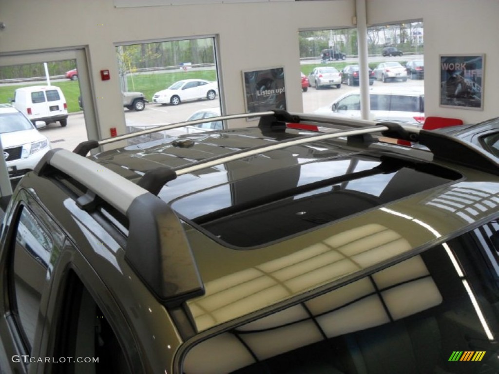 2007 Ridgeline RTL - Aberdeen Green Metallic / Gray photo #13