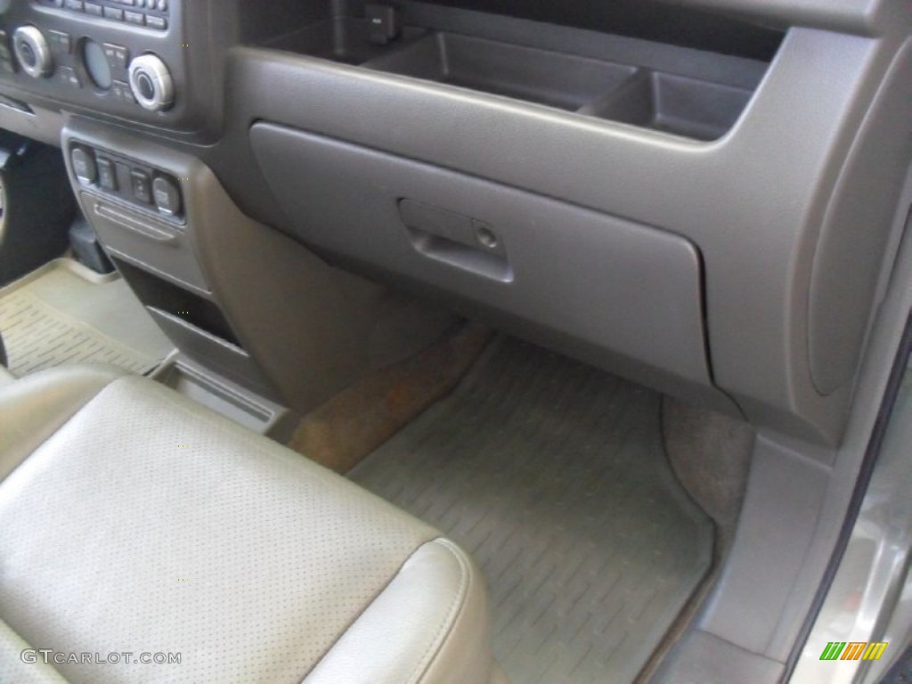 2007 Ridgeline RTL - Aberdeen Green Metallic / Gray photo #17