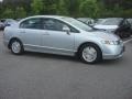 2006 Alabaster Silver Metallic Honda Civic Hybrid Sedan  photo #6