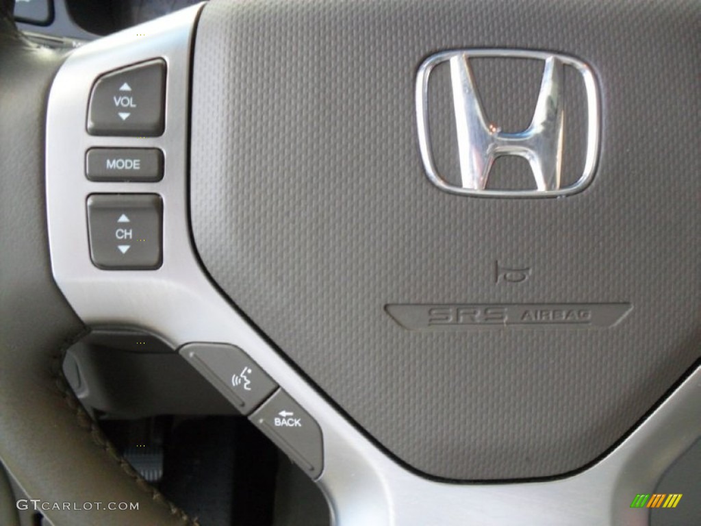 2007 Ridgeline RTL - Aberdeen Green Metallic / Gray photo #22