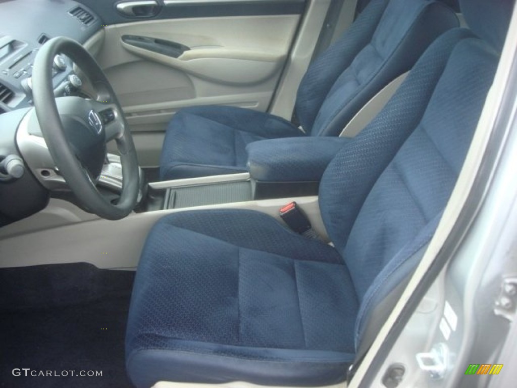 Blue Interior 2006 Honda Civic Hybrid Sedan Photo #81025884