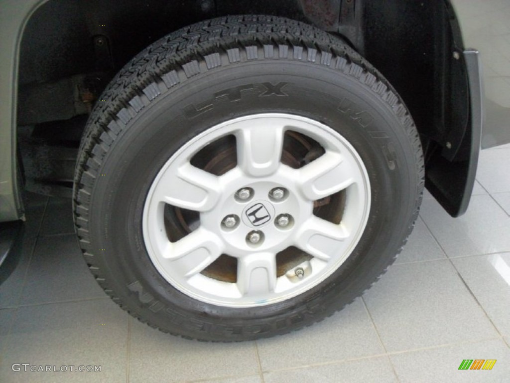 2007 Ridgeline RTL - Aberdeen Green Metallic / Gray photo #30