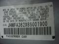 Alabaster Silver Metallic - Civic Hybrid Sedan Photo No. 23