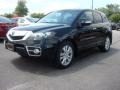 2010 Crystal Black Pearl Acura RDX   photo #2