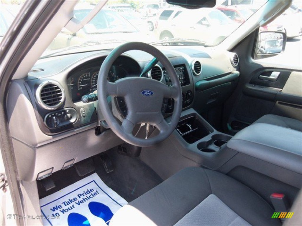 2003 Expedition XLT - Silver Birch Metallic / Flint Grey photo #8