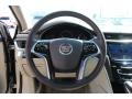 2013 Cadillac XTS Shale/Cocoa Interior Steering Wheel Photo