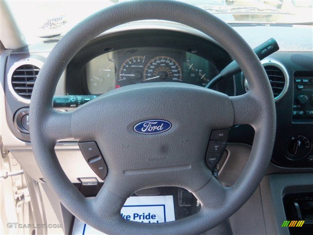 2003 Expedition XLT - Silver Birch Metallic / Flint Grey photo #14