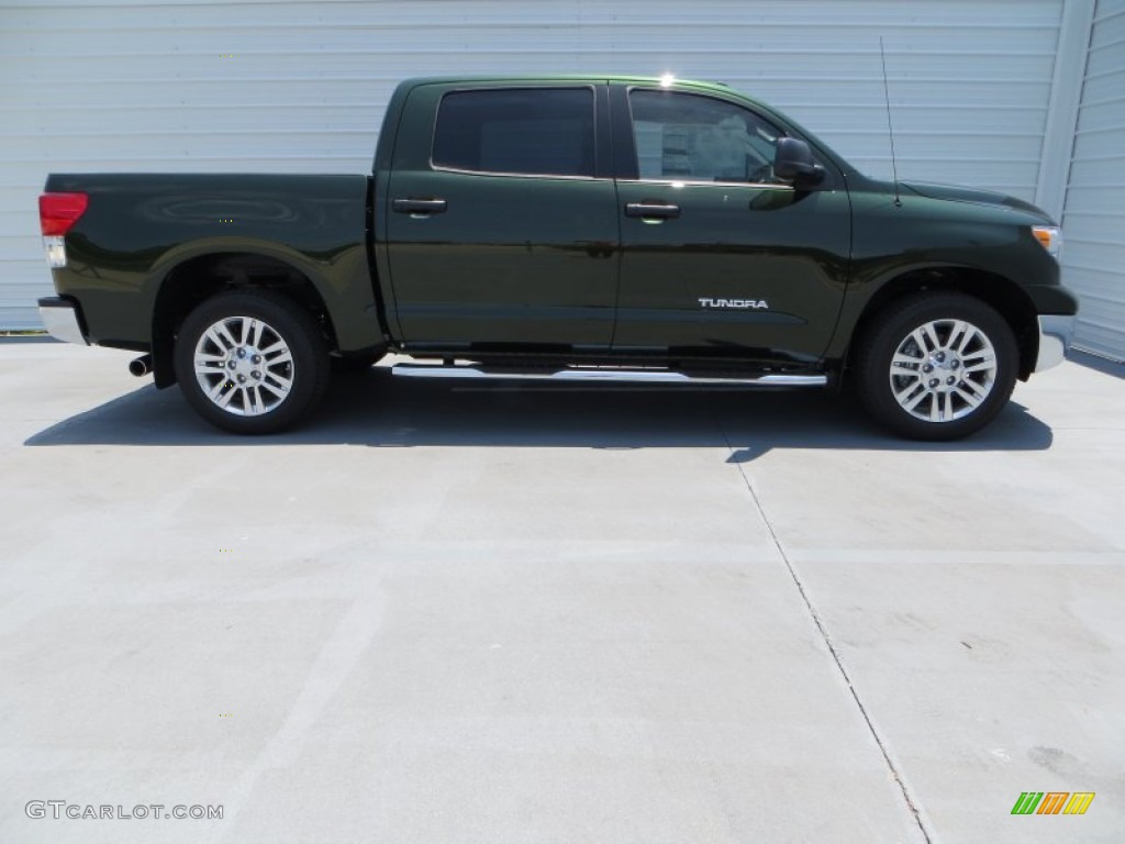 2013 Tundra TSS CrewMax - Spruce Green Mica / Graphite photo #3