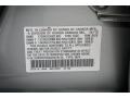 NH743M: Palladium Metallic 2010 Acura MDX Standard MDX Model Color Code