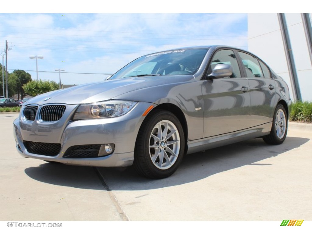 2010 3 Series 328i Sedan - Space Gray Metallic / Black photo #2