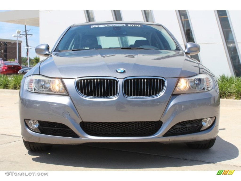 2010 3 Series 328i Sedan - Space Gray Metallic / Black photo #7