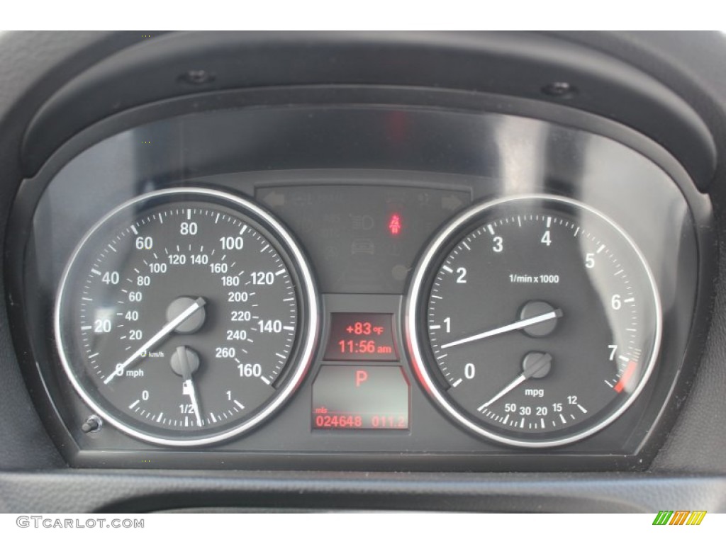 2010 3 Series 328i Sedan - Space Gray Metallic / Black photo #12
