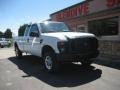 2008 Oxford White Ford F250 Super Duty XL SuperCab 4x4  photo #4