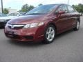 Tango Red Pearl 2010 Honda Civic LX-S Sedan