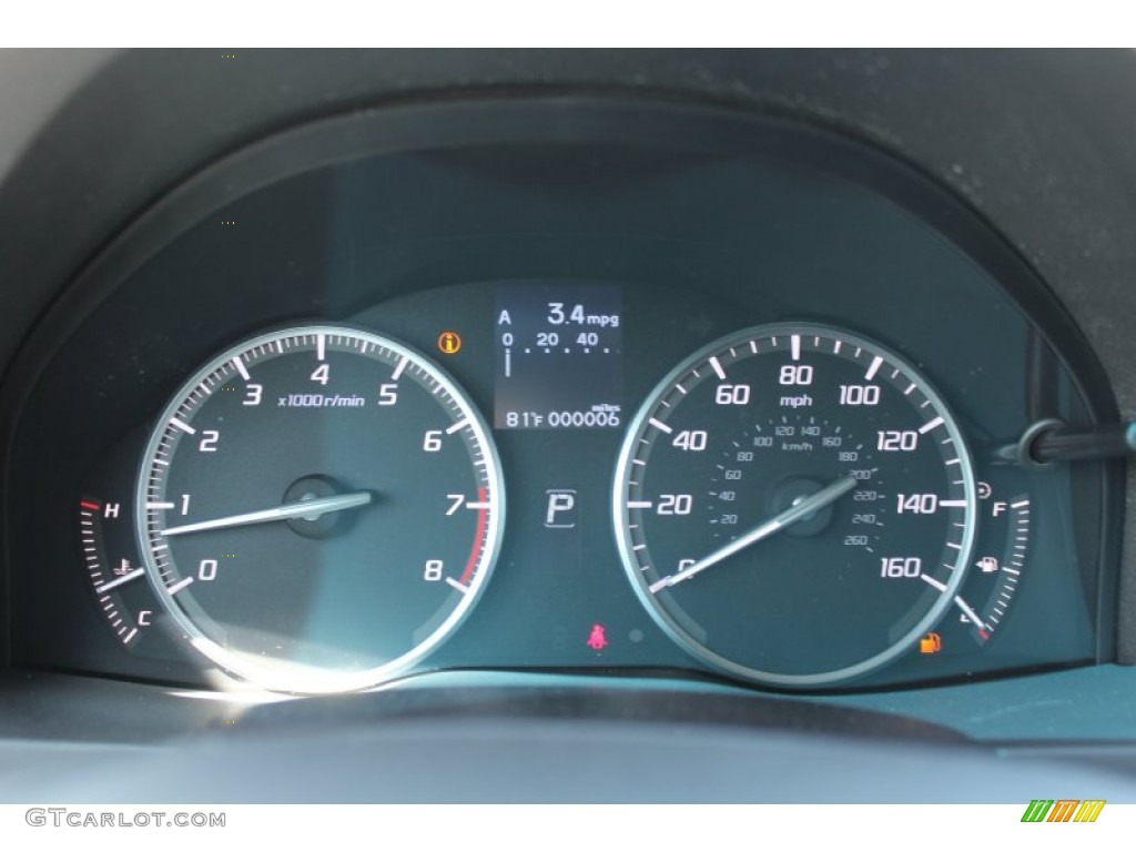 2014 Acura RDX Technology Gauges Photo #81030162