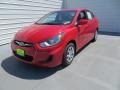 Boston Red - Accent GLS 4 Door Photo No. 7