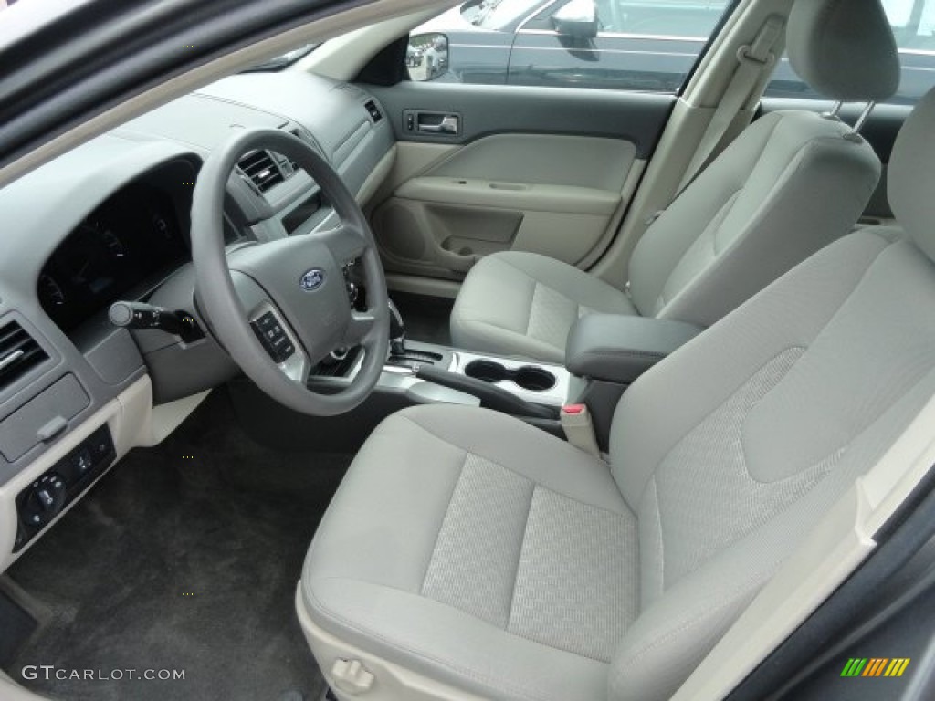 Medium Light Stone Interior 2011 Ford Fusion SE Photo #81030725