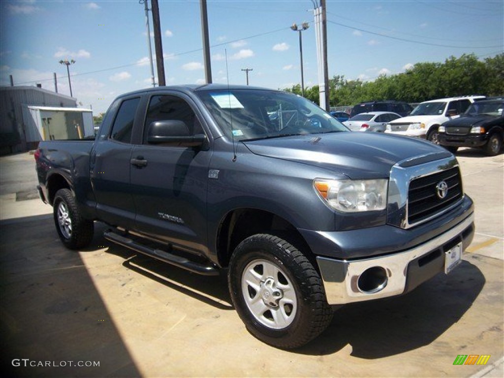 2007 Tundra SR5 Double Cab - Slate Metallic / Graphite Gray photo #3